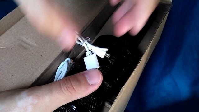 Bluetooth Микрофон для караоке - распаковка