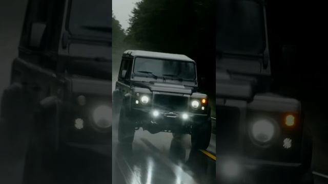 Rainy Drives in the Custom Land Rover Defender 110 by HIMALAYA #landrover