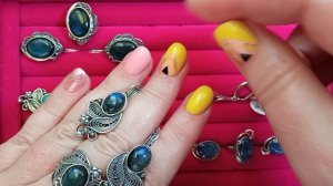 Каменная лавка ( кольца распродажа, наборы в нейзильбере и посеребрении 2 часть)