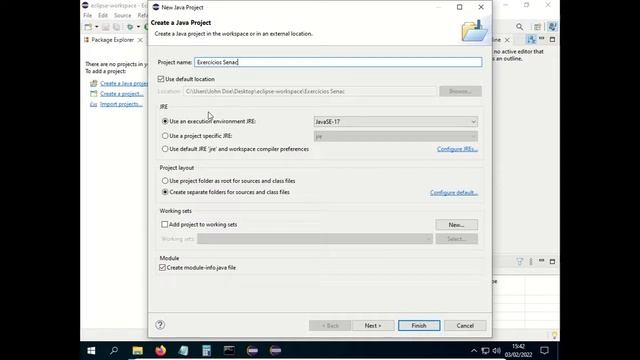02 - Como baixar e instalar o Eclipse IDE for Java Developers e criar o primeiro programa em Java смотреть онлайн