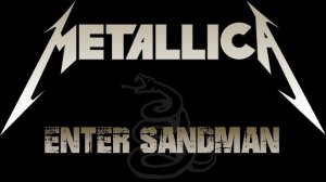 Metallica - Enter Sandman - на гитаре, с табами