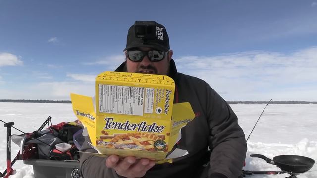 Fish TACOS and Crushing Walleye | Ice Fishing Lake Winnipeg смотреть онлайн