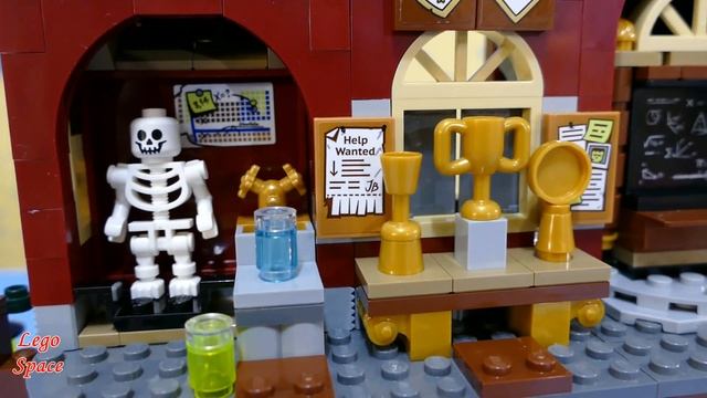 Lego Hidden Side 70425, Школа с привидениями Ньюбери, обзор набора и игра на смартфоне!