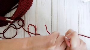 Как соединить шерстяную нить | соединение шерстяной нити