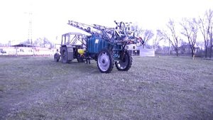 ОП НГ- 24 3000 Принцип складывания штанг прицепного опрыскивателя