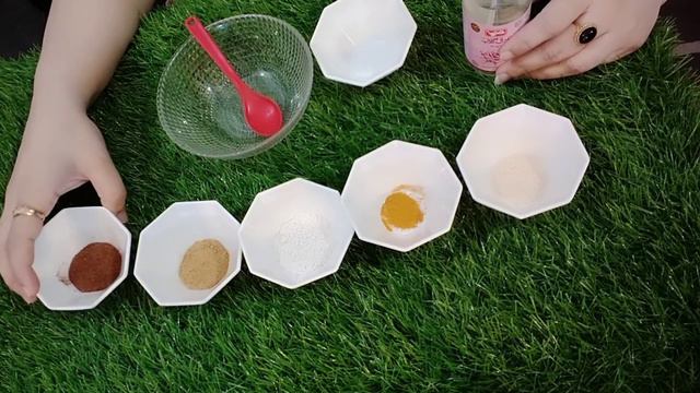 Natural instant glowing face mask for fresh flawless whitening and healthy skin