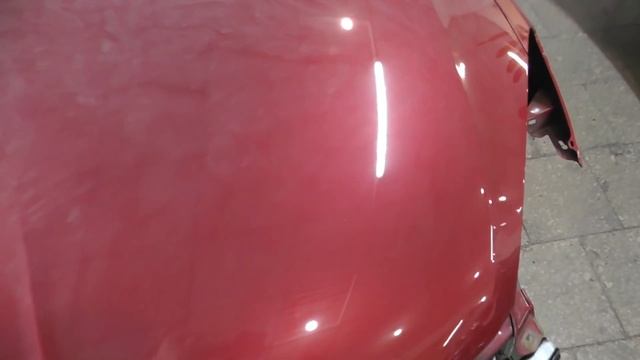 Mitsubishi Lancer, удар в правый угол. смотреть онлайн