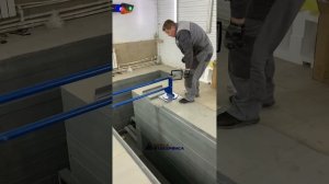 Установка стенда развала схождения Техновектор 7 на яме от компании Азбука Автосервиса РФ