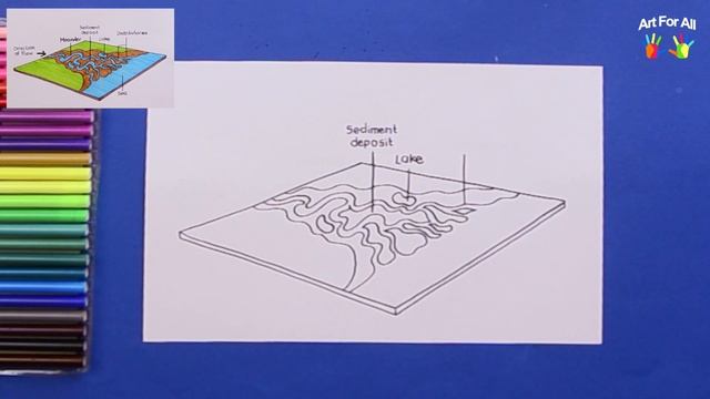 How to draw a river delta смотреть онлайн