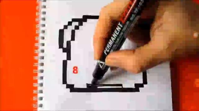 Рисуем Леона по клеточкам смотреть онлайн