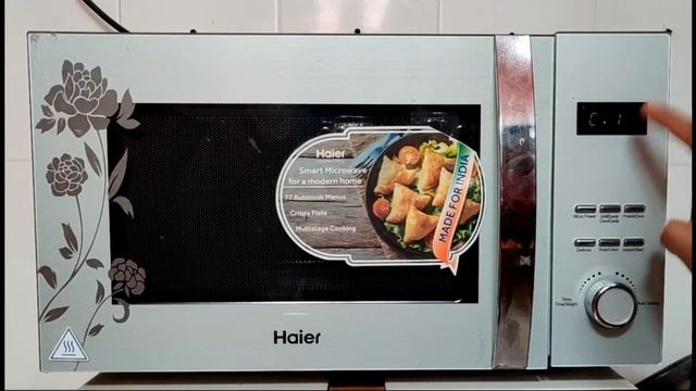 MICROWAVE OPERATING PROCEDURE || EASY TO USE|| HOW TO USE HAIER MICROWAVE OVEN|| MODEL HIL-2301CSSH смотреть онлайн