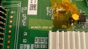 Haier LE32K6000S не включается. MS36631-ZC01-01 прошивка.
