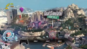 Goat simulator PS4 gameplay