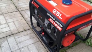 Генератор A-iPower A3100Е (первый запуск)