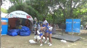 Чирлидерши Coral Travel на  #фестивальтурции2018(12.8.18)