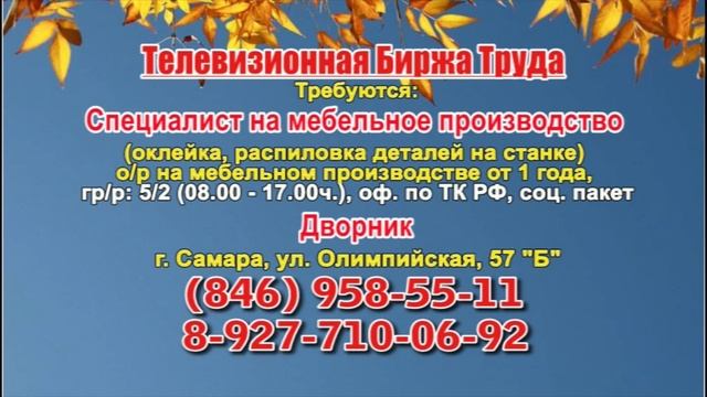 29.11.21 в 10.30 на Губернии ТБТ-Самара, ТБТ-Тольятти
