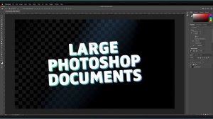 Getting Photoshop's LARGE FILE ERROR? - Save PSD's Over 2GB!