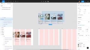 Как сделать быстро адаптив блога в фигме (Figma,  Component Cloner и Auto Layout)