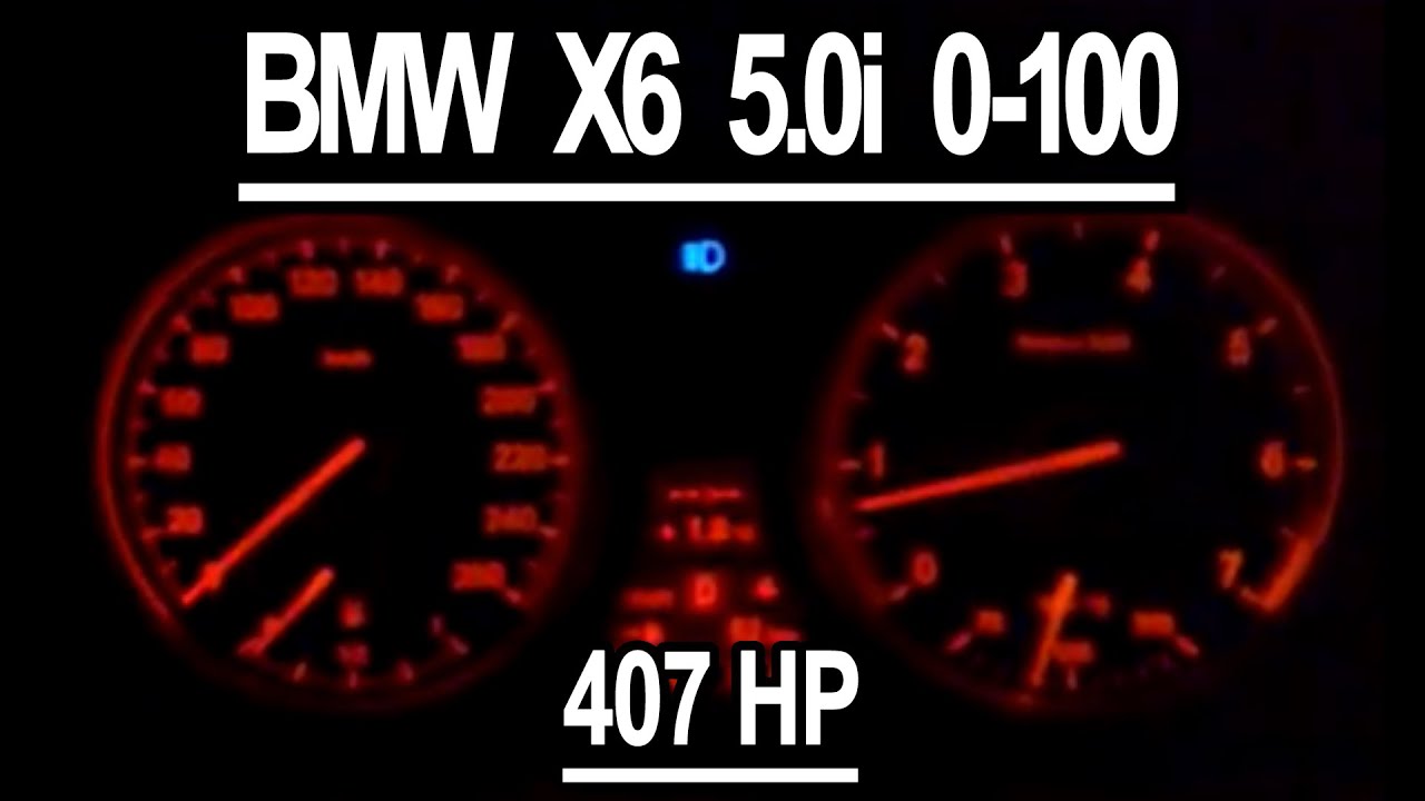 BMW X6 50i acceleration 0-100 DRIVE mode.mp4