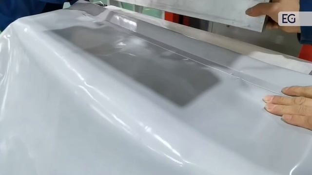 ТВЧ станок для сварки ПВХ ткани HQ-G12KW смотреть онлайн