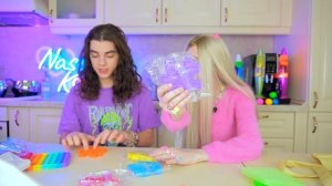 Pop it \ Мои первые попЫты  ? Настя Кош