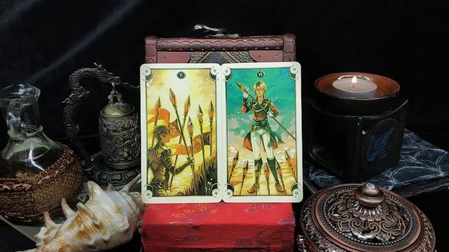 Таро Мистическая Манга #4 | Знакомство с колодой ~Младшие арканы - жезлы~ |  Mystical Manga Tarot