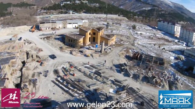 ЖК Ривьера, Геленджик, декабрь 2015 года