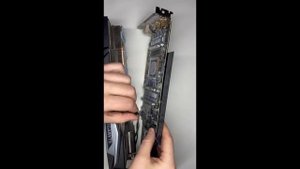 Замена термопрокладки RTX 3080