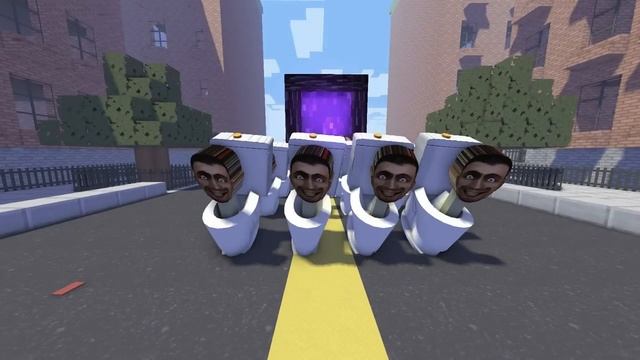 Monster School : SKIBIDI TOILET ATTACK AND ENGINEER TOILET VS CAMERA HEAD - Minecraft Animation смотреть онлайн