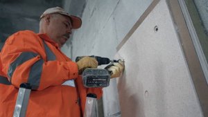 Монтаж шумоизоляции Неоакустик и акустических подрозетников.