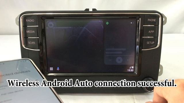 How To Use Wireless  Android Auto ? RCD330 RCD360 Pro3  Buit-in #wirelessandroidauto#carplay