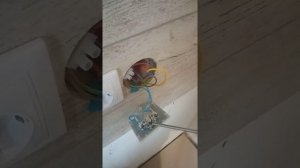 Подключение одноклавишного выключателя