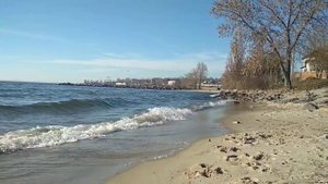 Никополь. Каховское водохранилище.