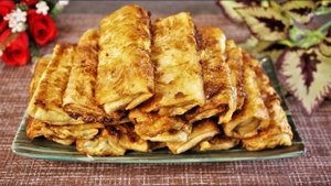 Конвертики из лаваша с начинкой! Как пирожки с луком и яйцом но гораздо вкуснее!