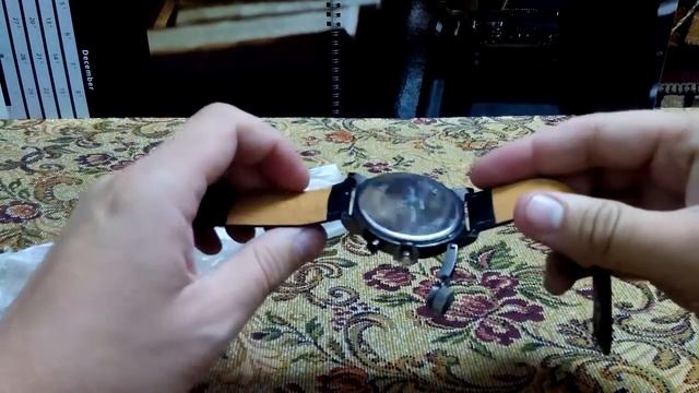 Мужские стильные часы V6 MenArm Black смотреть онлайн