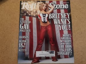 Rolling Stone with Britney Spears, may, 2000