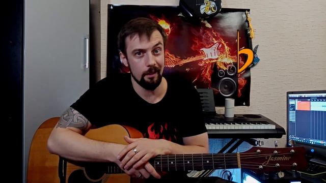 Как не учить все аккорды. Что такое диез. Миноры мажоры. (Уроки Гитары) смотреть онлайн
