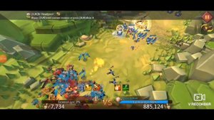 Атакуем фул стену осадками (Lords Mobile)