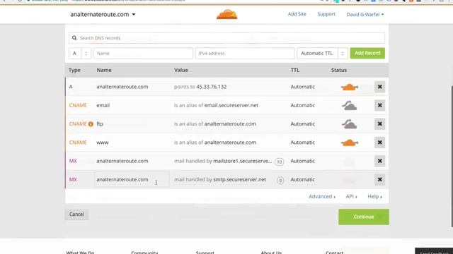 How To Setup Cloudflare Free DNS Management
