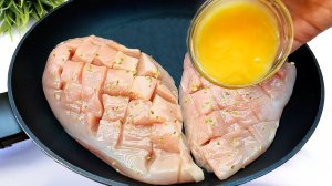 Любимое блюдо моей семьи! Быстрый и легкий ужин из куриной грудки!