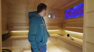 Отличная банька с печью Атмосфера L! Обзор бани на даче! Баня