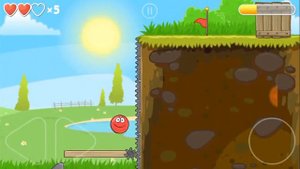 Начинаем играть в красный мячик 4