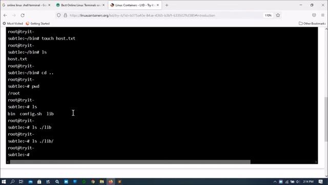 Linux Shell Basic Commands Part-02 | PWD | Touch | CD | LS | Bash