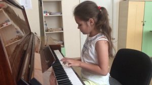 Дошкольники #1/ Игра на фортепиано/ Абраменко Кира 6 лет