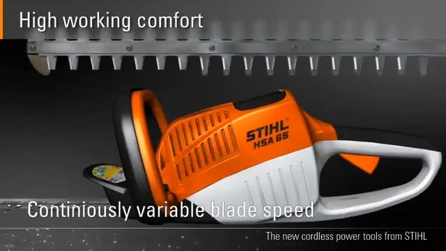 Batteridrivna häcksaxar från Stihl смотреть онлайн