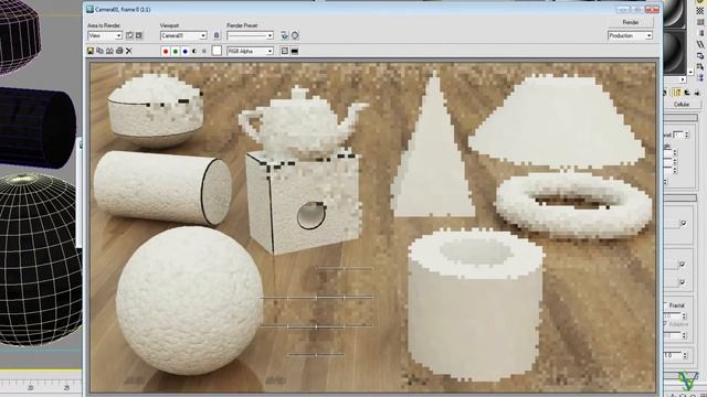Polystyrene & Polyvinyl Chloride Foam V-Ray Material Tutorial смотреть онлайн