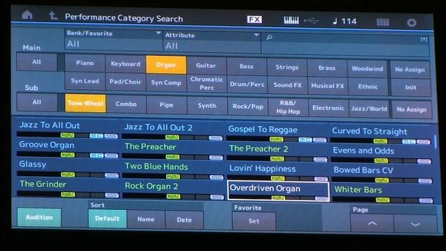 Yamaha MODX All Tonewheel Organs смотреть онлайн