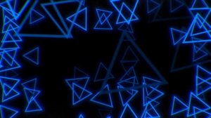 Geometric Triangle Shapes | Mesmerizing 4k VJ Loop Footage