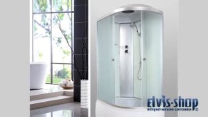 Обзор душевой кабины 8012H-1 (120х80х215 см)