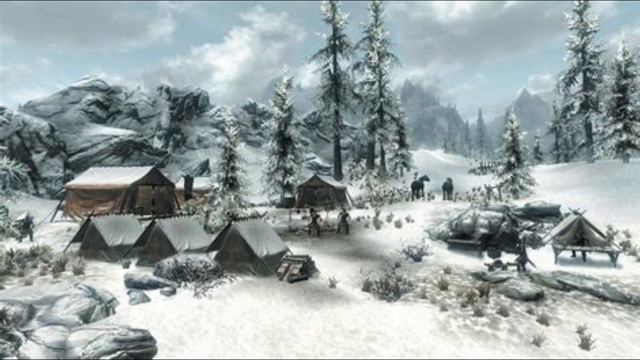 Elder Scrolls Lore: The Skyrim Civil war (with a map) part 1 смотреть онлайн